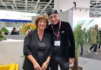 RISE CEO Thomas Grechenig and Ulla Schmidt