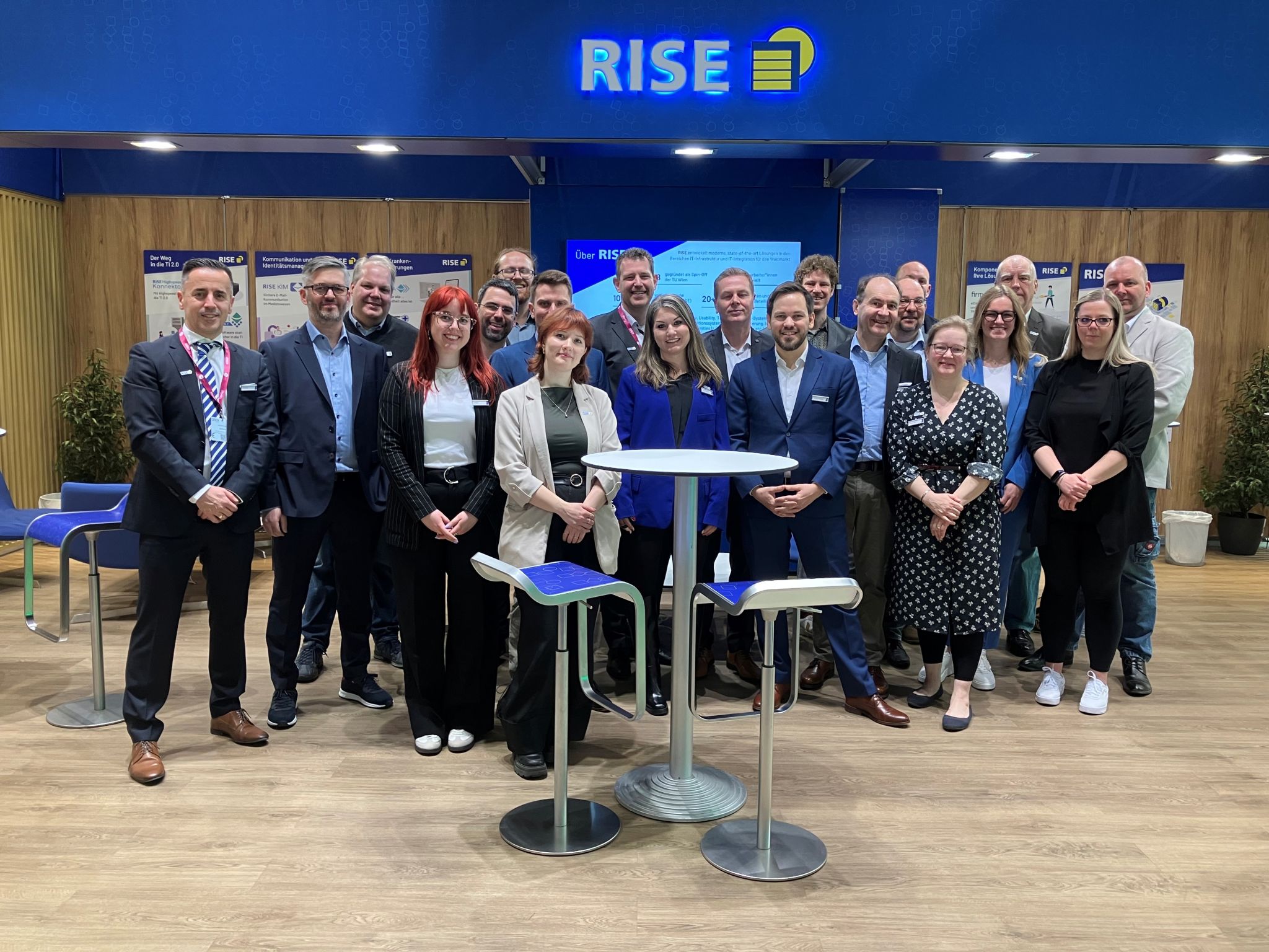 The RISE team at DMEA 2025